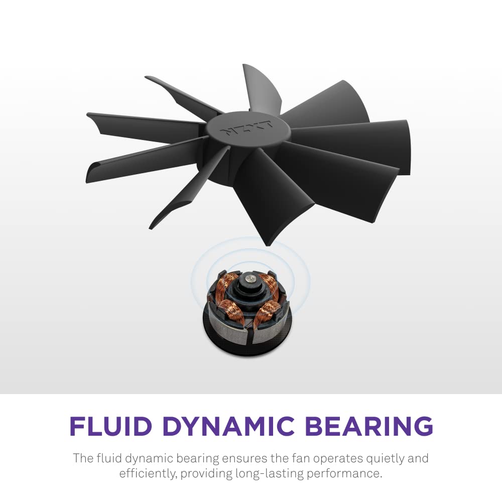 NZXT F120RGB Duo - 120mm Dual-Sided RGB Fan - Triple Pack (Black) w/RGB Controller